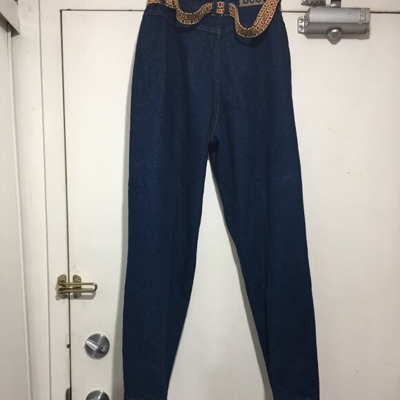 VINTAGE LEE HIGH RISE JEANS SIZE 10P/10 - Picture 9 of 10